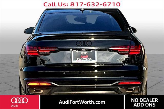 used 2024 Audi A4 car, priced at $38,700