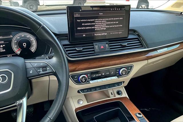 used 2022 Audi Q5 car, priced at $29,700