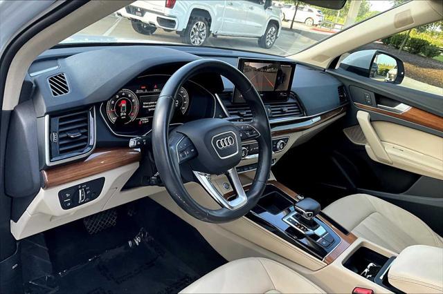 used 2022 Audi Q5 car, priced at $29,700