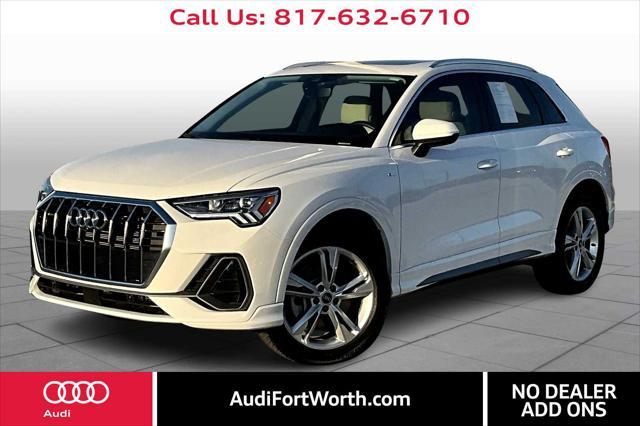 used 2024 Audi Q3 car, priced at $37,700