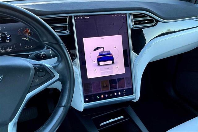 used 2017 Tesla Model X car, priced at $32,200