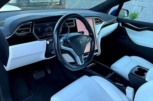 used 2017 Tesla Model X car, priced at $32,200