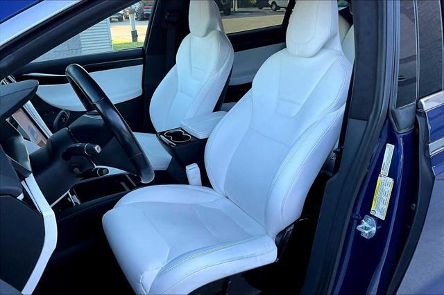used 2017 Tesla Model X car, priced at $32,200