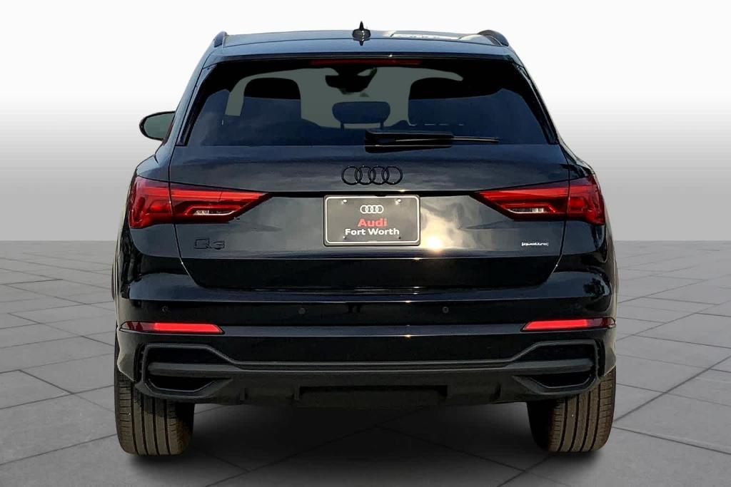 new 2024 Audi Q3 car, priced at $46,746