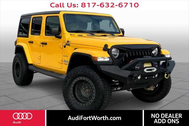 used 2018 Jeep Wrangler Unlimited car, priced at $28,998