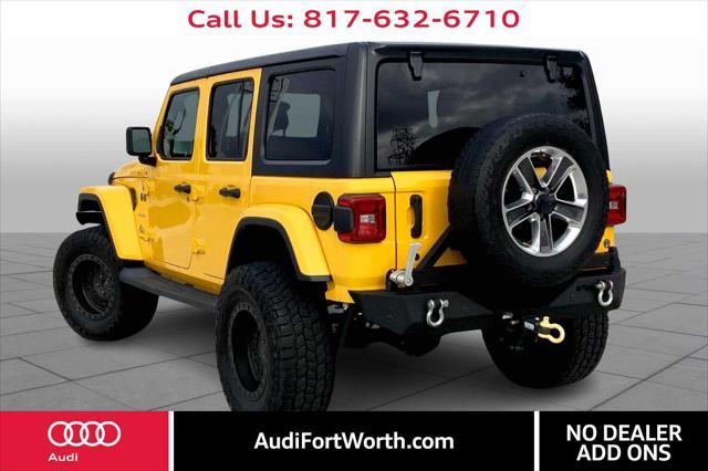 used 2018 Jeep Wrangler Unlimited car, priced at $28,998