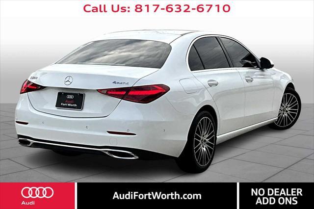 used 2024 Mercedes-Benz C-Class car, priced at $44,000