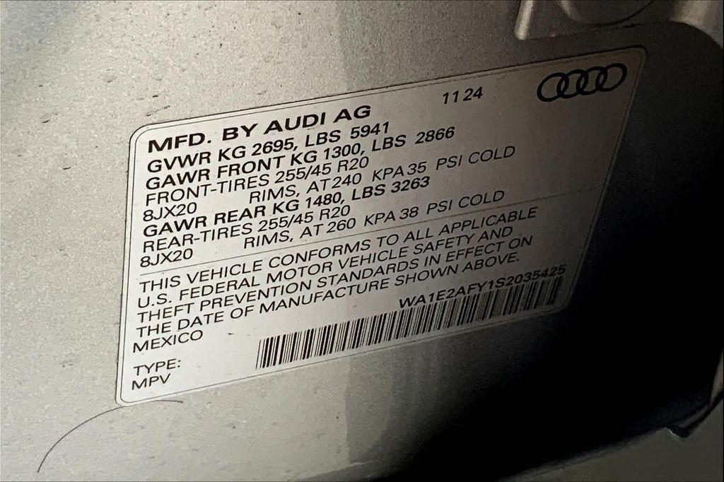 new 2025 Audi Q5 car, priced at $65,929
