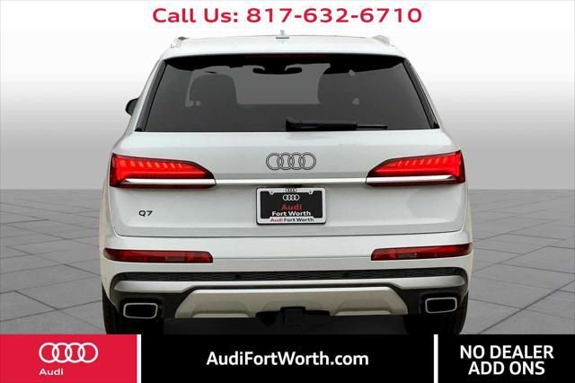 new 2025 Audi Q7 car, priced at $75,800