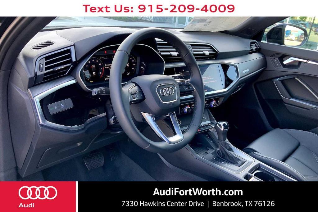 new 2024 Audi Q3 car, priced at $46,985