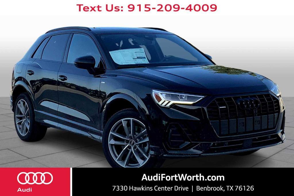 new 2024 Audi Q3 car, priced at $46,985