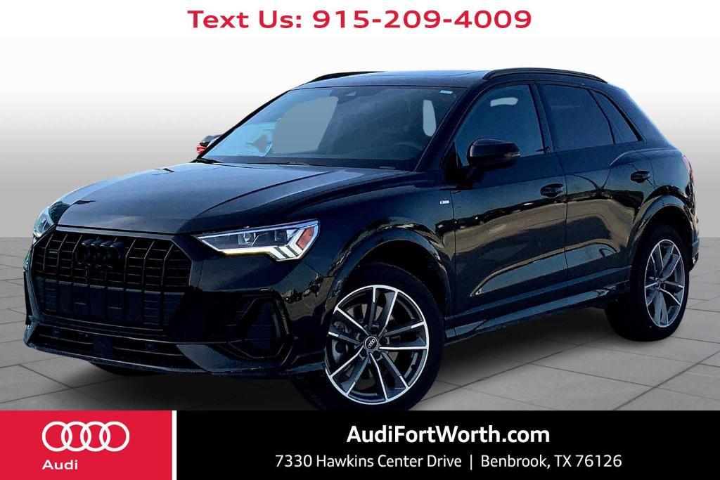 new 2024 Audi Q3 car, priced at $46,985