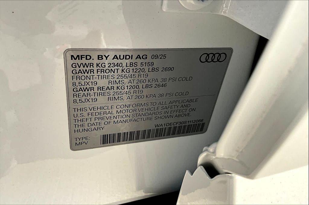 new 2025 Audi Q3 car, priced at $43,465