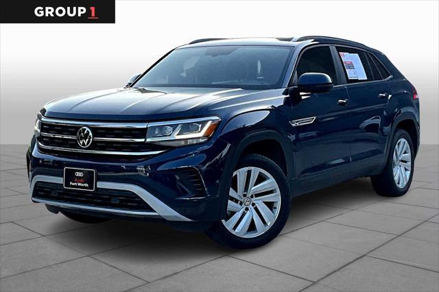 used 2021 Volkswagen Atlas Cross Sport car, priced at $25,300
