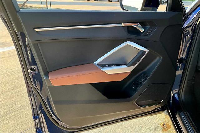 new 2025 Audi Q3 car, priced at $43,527