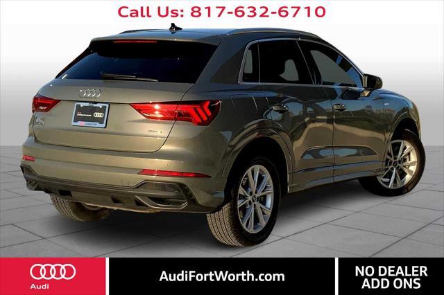 used 2024 Audi Q3 car, priced at $37,700