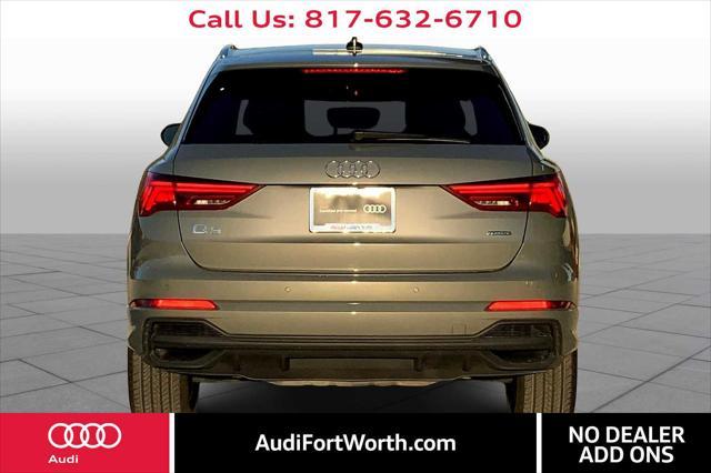 used 2024 Audi Q3 car, priced at $37,700