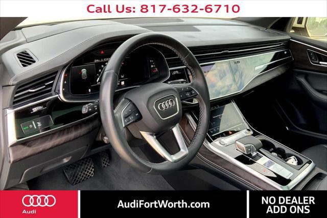 used 2022 Audi Q8 car, priced at $52,000