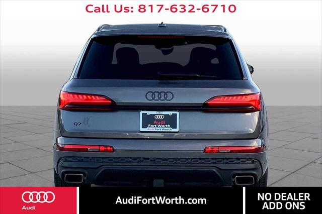 new 2025 Audi Q7 car, priced at $83,895