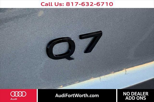 new 2025 Audi Q7 car, priced at $83,895