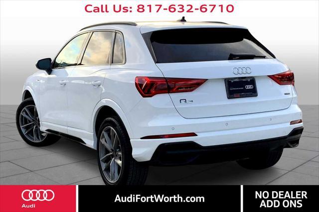 used 2024 Audi Q3 car, priced at $39,998