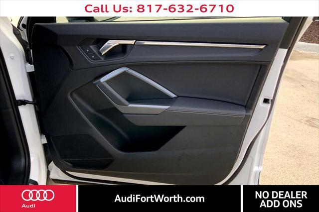 used 2024 Audi Q3 car, priced at $39,998