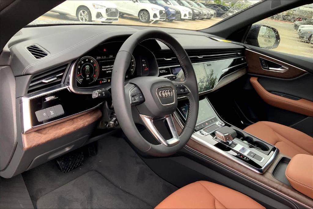 new 2024 Audi Q8 car, priced at $83,817