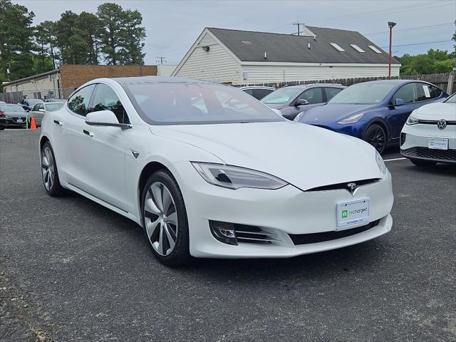used 2021 Tesla Model S car, priced at $37,599