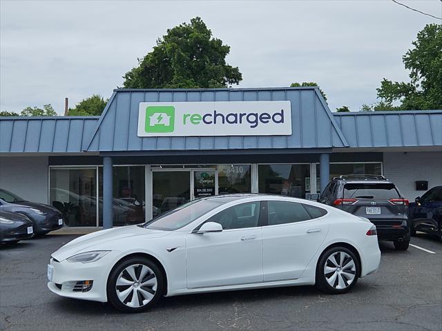 used 2021 Tesla Model S car, priced at $37,599