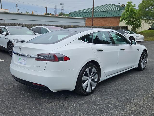 used 2021 Tesla Model S car, priced at $37,599