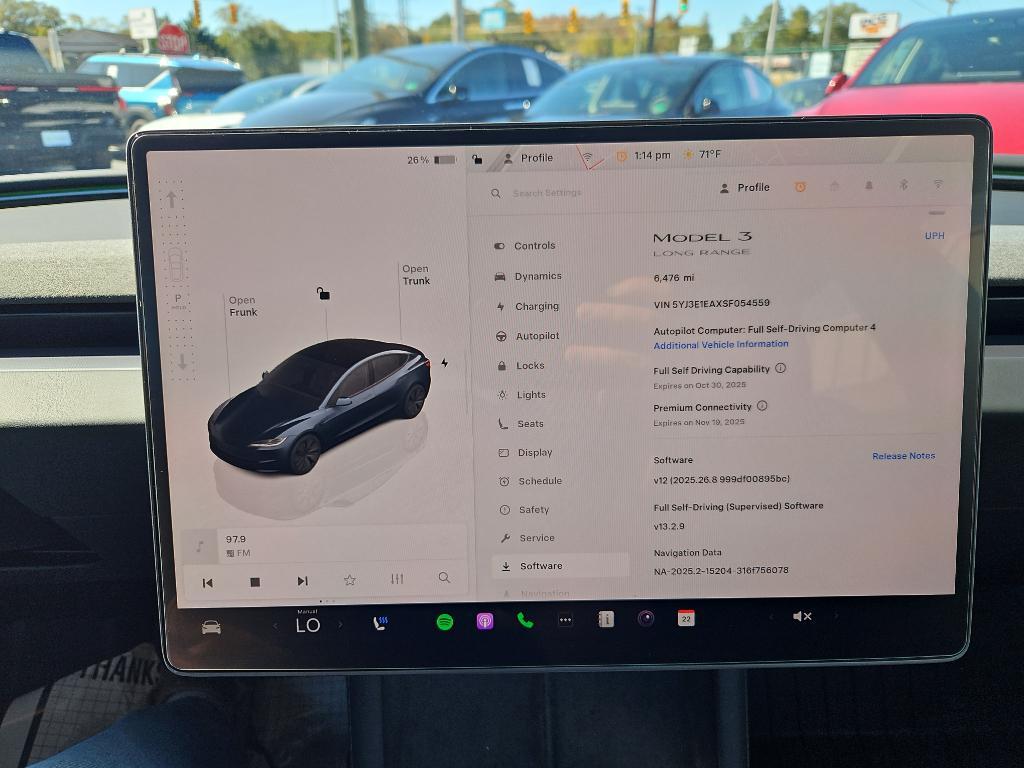 used 2025 Tesla Model 3 car, priced at $35,891