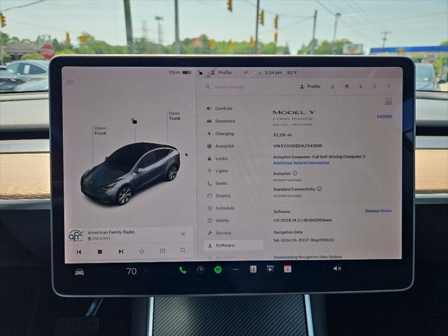 used 2020 Tesla Model Y car, priced at $27,599