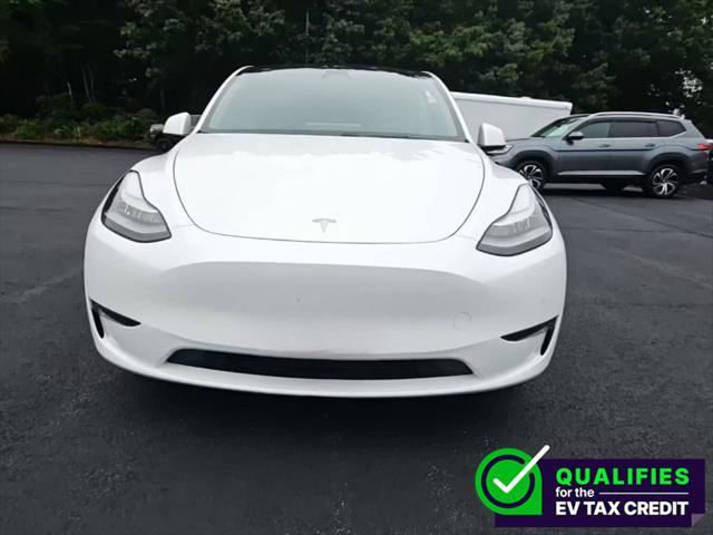 used 2020 Tesla Model Y car, priced at $20,300