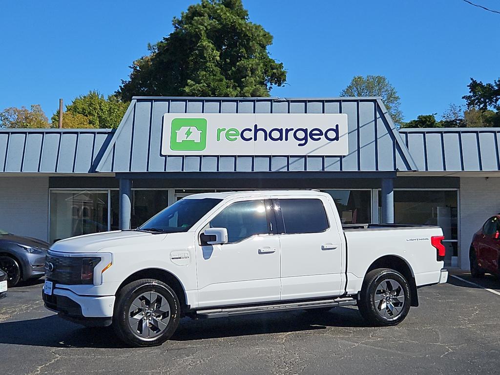 used 2023 Ford F-150 Lightning car, priced at $45,998