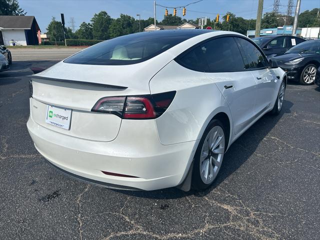 used 2021 Tesla Model 3 car, priced at $17,998