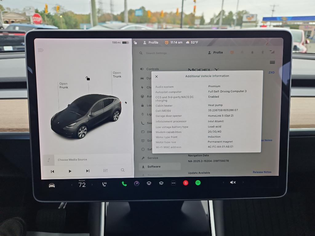 used 2020 Tesla Model Y car, priced at $26,797