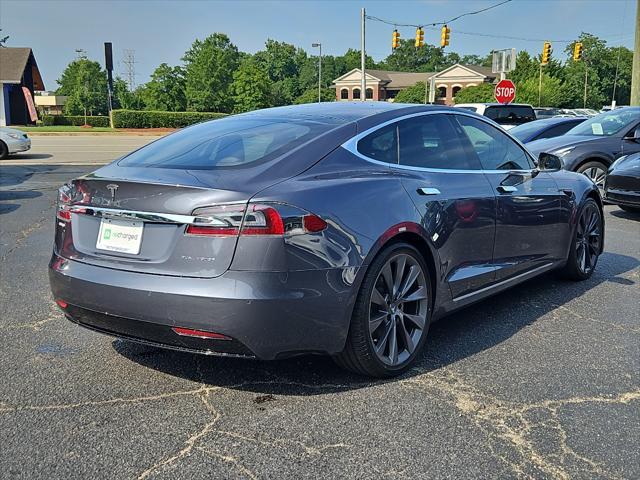 used 2021 Tesla Model S car, priced at $36,998