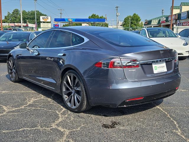 used 2021 Tesla Model S car, priced at $36,998