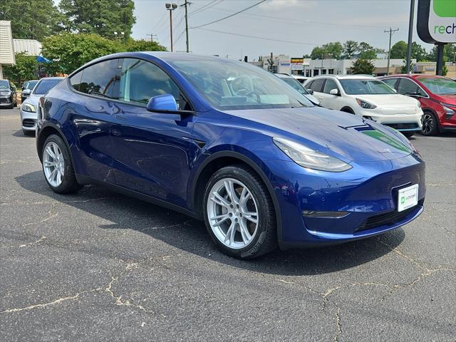 used 2021 Tesla Model Y car, priced at $27,387