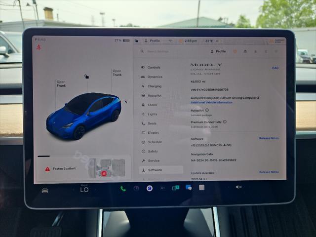 used 2021 Tesla Model Y car, priced at $27,387
