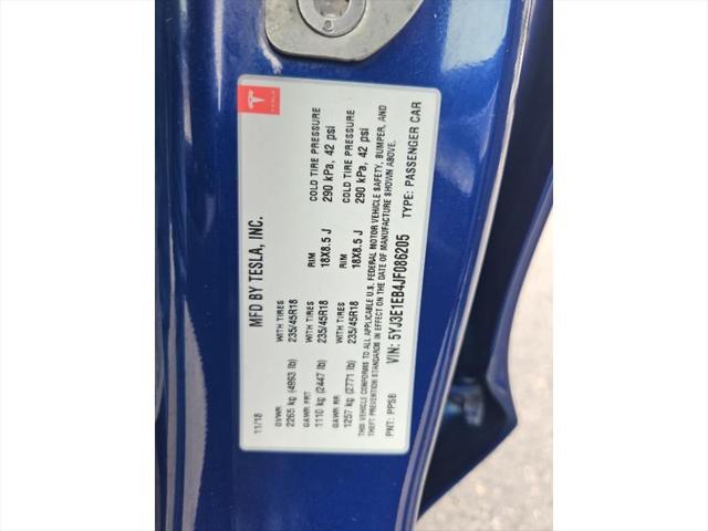 used 2018 Tesla Model 3 car, priced at $21,000