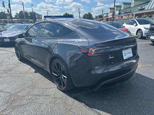 used 2024 Tesla Model 3 car, priced at $43,500