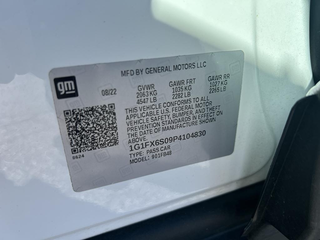 used 2023 Chevrolet Bolt EV car, priced at $20,998