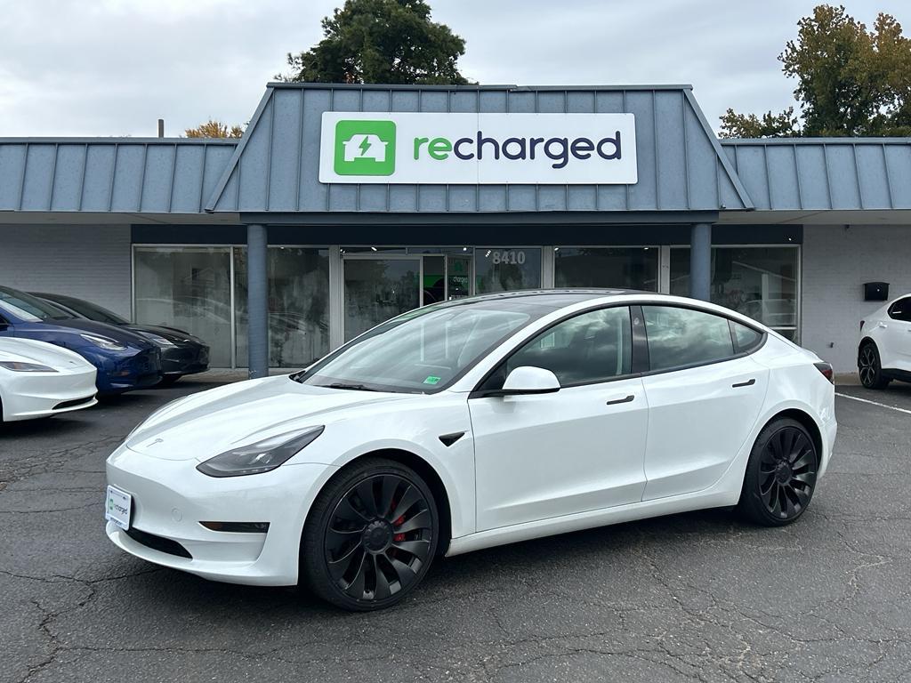 used 2023 Tesla Model 3 car, priced at $31,699