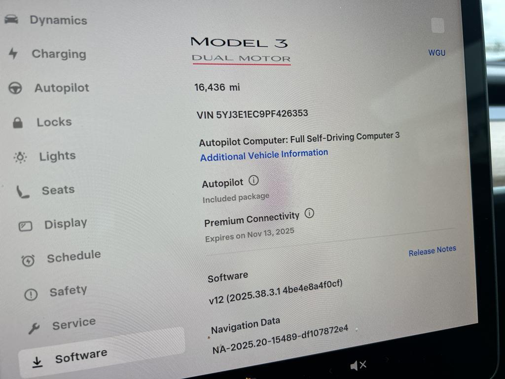 used 2023 Tesla Model 3 car, priced at $31,699