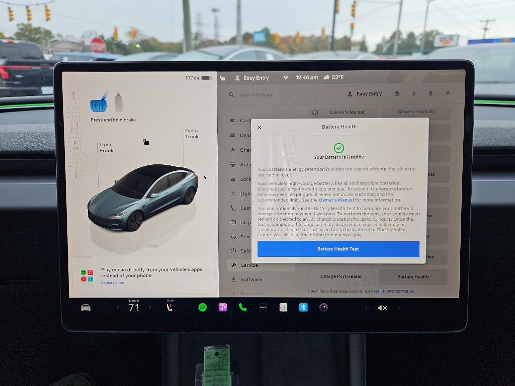 used 2024 Tesla Model 3 car, priced at $30,599