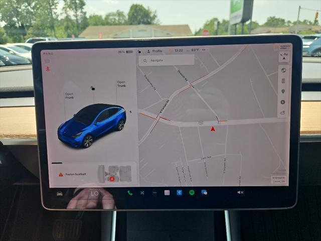 used 2020 Tesla Model Y car, priced at $19,599