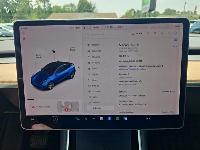 used 2020 Tesla Model Y car, priced at $19,599