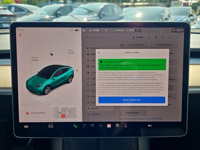 used 2021 Tesla Model Y car, priced at $25,500
