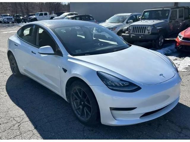 used 2021 Tesla Model 3 car, priced at $24,300